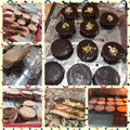 El cooksnap de Mariana Flores cuando hizo Alfajores de chocolate.