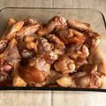 El cooksnap de Maricarmen Meza cuando hizo Alitas de pollo en freidora de aire con salsa mango habanero.