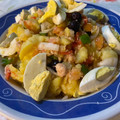 El cooksnap de Maria Abellan cuando hizo Ensalada Payesa Ibicenca.