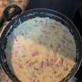 El cooksnap de Nery De Barros Gonzalez cuando hizo Salsa Carusso con kéfir para pastas.