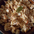 El cooksnap de Vicente cuando hizo Arroz con pulpo. (Thermomix).