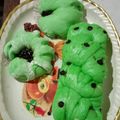 Cooksnap dari faridatulalikram untuk resep Roti Kukus pandan