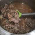 El cooksnap de Carolina Rodriguez Campello cuando hizo Carrilladas en salsa.