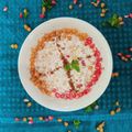 Shethjayshree Mahendra's cooksnap of when they made બુંદી દાડમ નું રાઇતું (Bundi Dadam Raitu Recipe In Gujarati).