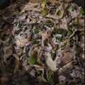 El cooksnap de Martín G. Fernández Molina cuando hizo Salsa de Puerros y Hongos.