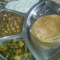 Archna Bhargava's cooksnap of when they made White chole.
