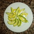 El cooksnap de Su cuando hizo Aguacate aliñado.