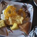 Dhrusti Tayal's cooksnap of when they made Oats Khaman Dhokla.