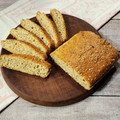 El cooksnap de ⊹⊱ 𝔾𝕚 ⊰⊹ cuando hizo Pan mágico sin harinas con Chía y Lino (sin gluten).