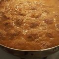 El cooksnap de Chiqui Baby Bonilla cuando hizo Albóndigas en chipotle.