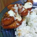 Cooksnap dari Farhana Saraswati untuk resep Nugget Pedas manis Barbeque
