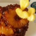 Tanushree Jha's cooksnap of when they made Upside down caramalized pineapple cake(Eggless/without Oven).