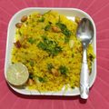 Varsha Ingole Bele's cooksnap of when they made कांदे पोहे (kande pohe recipe in marathi).