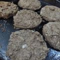 El cooksnap de julivilaro cuando hizo Hamburguesa de lenteja - veganas.