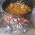 El cooksnap de Alejandro Arnold Barroso cuando hizo Cerdo al disco estilo alemán.