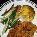 El cooksnap de Marta Martinez Rivera cuando hizo Arroz apastelado de PR.