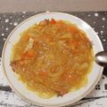 Beáta Pásztor Cooksnap-ja, amikor elkészítette a(z) Édeskáposzta leves üvegtésztával receptet.