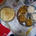 Sunita Goyal का कुकस्नैप जब उन्होंने छोले पूरी (Chole puri recipe in hindi) बनाया था।