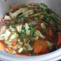 Cooksnap Erin Naomei semasa beliau membuat Mix Vege with Oyster sauce.