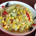 Cooksnap dari Yasmin untuk resep Tumis Labu Siam Jagung