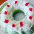 Cooksnap dari Dhinia untuk resep Bolu Pandan Kukus