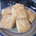 El cooksnap de Chiara Saldía cuando hizo Galletas hojaldradas.