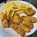 Ester Lamda's cooksnap of when they made Fish and Chips NO Beer ala rumah favorit suami+the krucils.