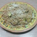 El cooksnap de Lady Marmalade cuando hizo Pasta con Calabacín (Pasta alla Norma) 🥒🧀.