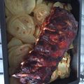 El cooksnap de ruth cuando hizo Costilla adobada al horno sobre cama de patatas a lo pobre.