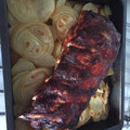 El cooksnap de ruth cuando hizo Costilla adobada al horno sobre cama de patatas a lo pobre.