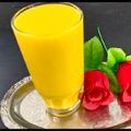 Kiran Solanki's cooksnap of when they made મેંગો શેક(mango shake in Gujarati).