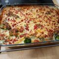 El cooksnap de Joaquin Lopez cuando hizo Brócoli con jamón y queso al horno.