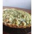 El cooksnap de Luli - Lulú ♡ cuando hizo Tarta de pollo, verdeo y champiñones 🍄 🍗.