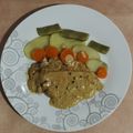 El cooksnap de Jose cuando hizo Filetes de ternera bávara en salsa a la pimienta con patatas.