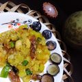 Bakul Samantha Sarkar's cooksnap of when they made সাবুর পোলাও(sabur pulao recipe in Bengali).
