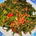 Cooksnap dari Nadwa Khoirunnisa untuk resep Tumis Kangkung Tempe Belacan