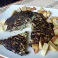 El cooksnap de alejandro cuando hizo Tortilla de zapallo italiano.