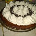 El cooksnap de Natalia Romero cuando hizo Súper Brownie con dulce de leche y Merengue.