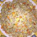 Cooksnap hidayahfauzi semasa beliau membuat Nasi goreng telur mentega.