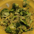 El cooksnap de Pati Heeren cuando hizo Brócoli al vapor y aguacate al pesto de cilantro.