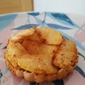 El cooksnap de Bibi García cuando hizo “ ¿Panquecito?” Invertido de Manzana y Avena 🍏 🍎.
