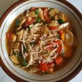 Cooksnap dari Dapurrandom untuk resep Tumis Enoki Bakso Pedas