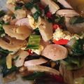 Cooksnap dari Nani Indriani untuk resep Nasi gila simple Bakso, Sosis, dan Sawi