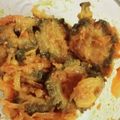 Riya jhaveri का कुकस्नैप जब उन्होंने करेला (karela recipe in Hindi) बनाया था।