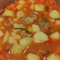 El cooksnap de Mireia cuando hizo Guisado de patatas con costillas de cerdo.
