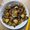 fatchai 的 蒜片薯仔炒牛柳粒 cooksnap