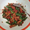 Cooksnap dari Dina Fitriyani untuk resep 228. Balado Tempe Kacang Panjang