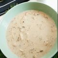 Cooksnap dari Novi Herawati untuk resep Mushroom Cream Sauce tanpa heavy cream