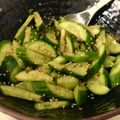 x's cooksnap of when they made Spicy Asian Cucumber Salad.