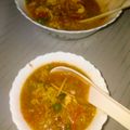 Srilekha Banik's cooksnap of when they made ভেজিটেবিল এগ ড্রপ স্যুপ(vegetable egg drop soup recipe in Bengali).